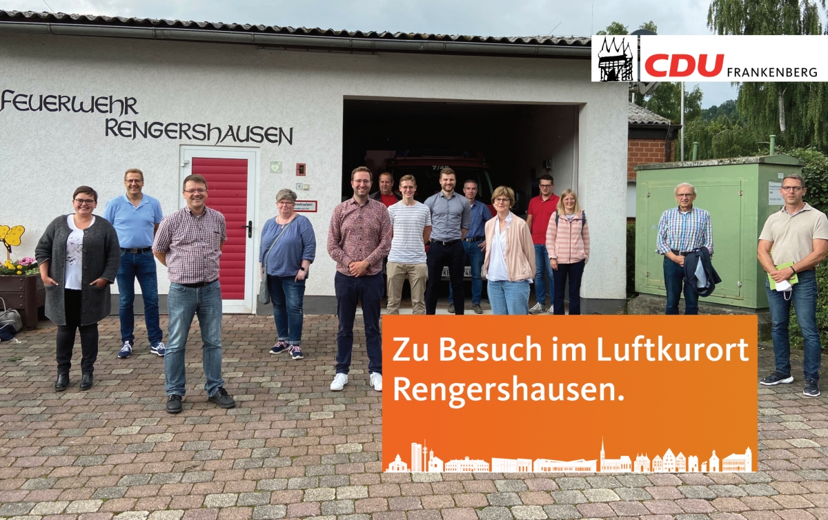 CDU-Fraktion besucht Walddorf Rengershausen