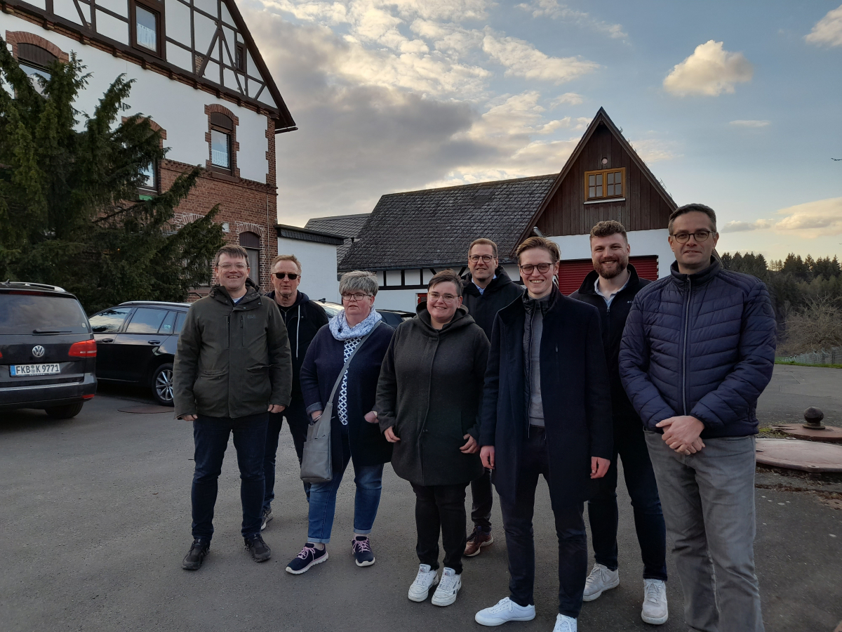 CDU-Fraktion besucht Wangershausen und macht sich ein Bild über die aktuelle Situation